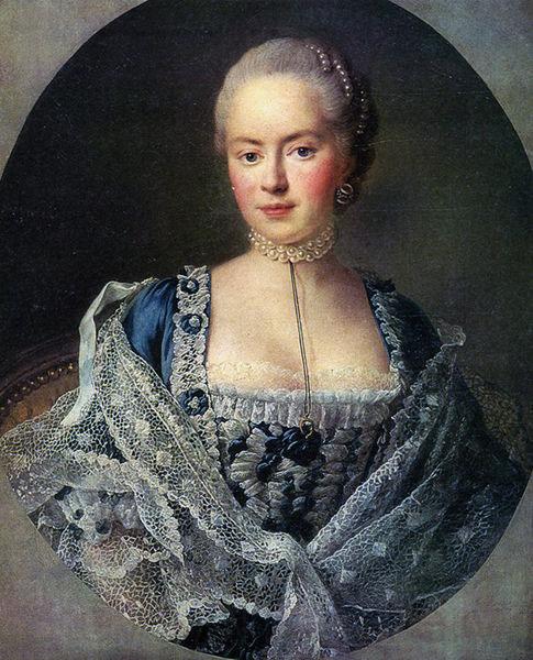 Francois-Hubert Drouais Portrait of Countess Darya Petrovna Saltykova Germany oil painting art